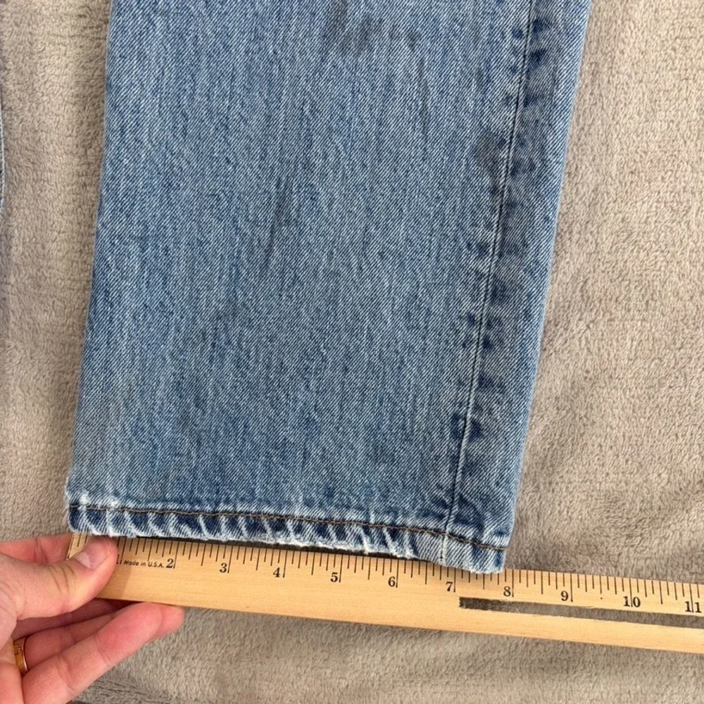 Vintage Levis 501 Jeans Men 32x28 (Tag 32x29) Blue‎ Wash Distressed Denim Grunge